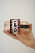 Saddle bag Pink Gold + Ethnic Pink