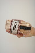 Saddle bag Pink Gold + Pink Print