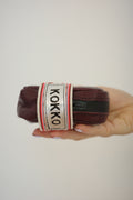 Saddle bag Bordeaux + Ethnic pink