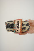 Saddle bag Leopard Print + Multicolor strap